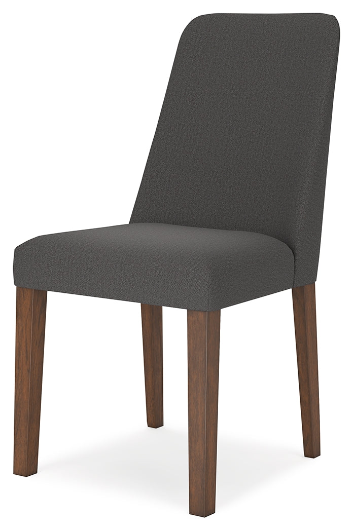 Lyncott Charcoal/Brown Extension Dining Table w/ 6 Chairs (Online Special Price) - Ornate Home