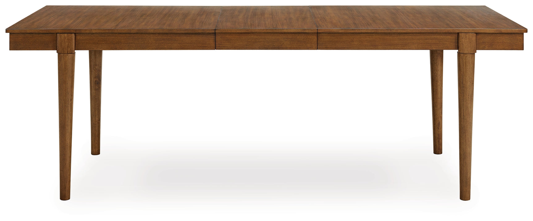 Lyncott Mustard/Brown Extension Dining Table and 4 Chairs (Online Special Price) - Ornate Home