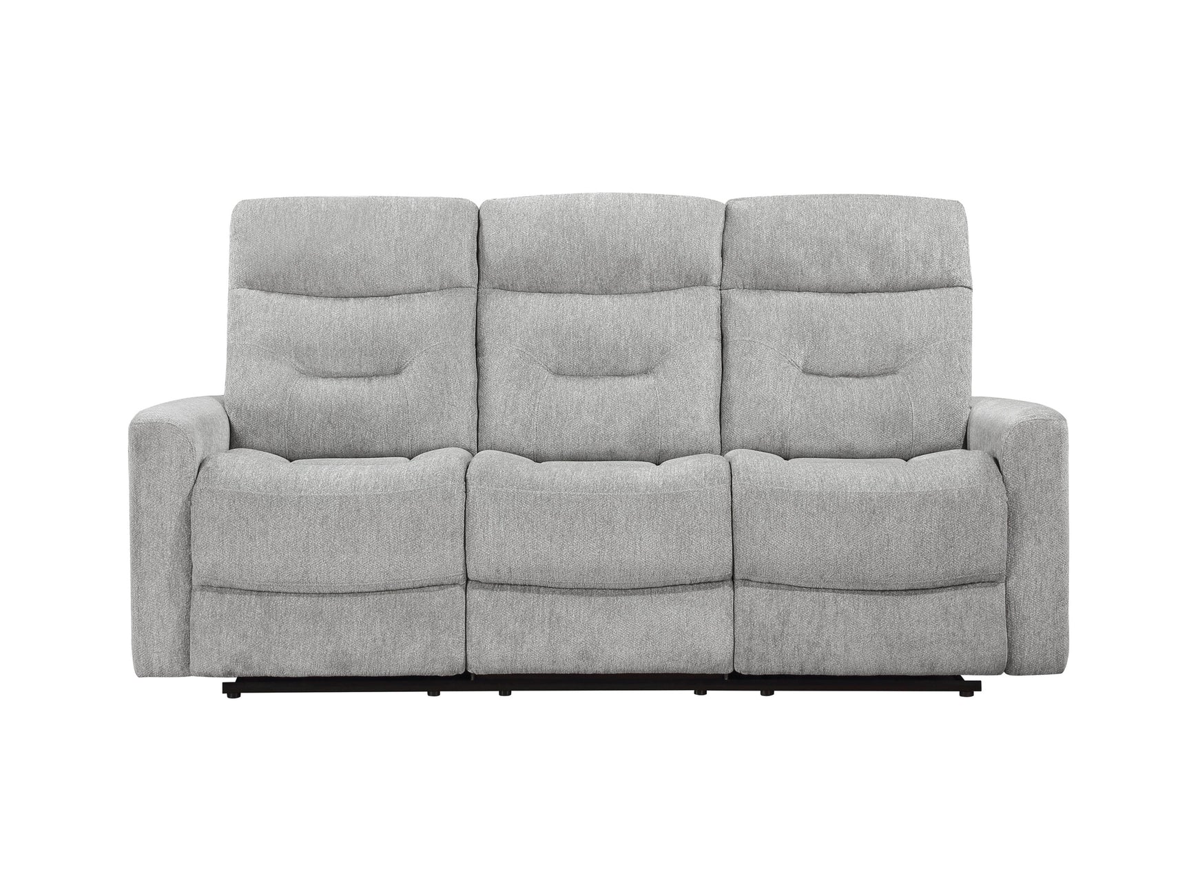 Lyndon Gray Double Reclining Sofa - Ornate Home