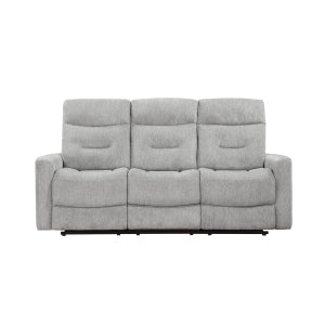Lyndon Gray Double Reclining Sofa - Ornate Home