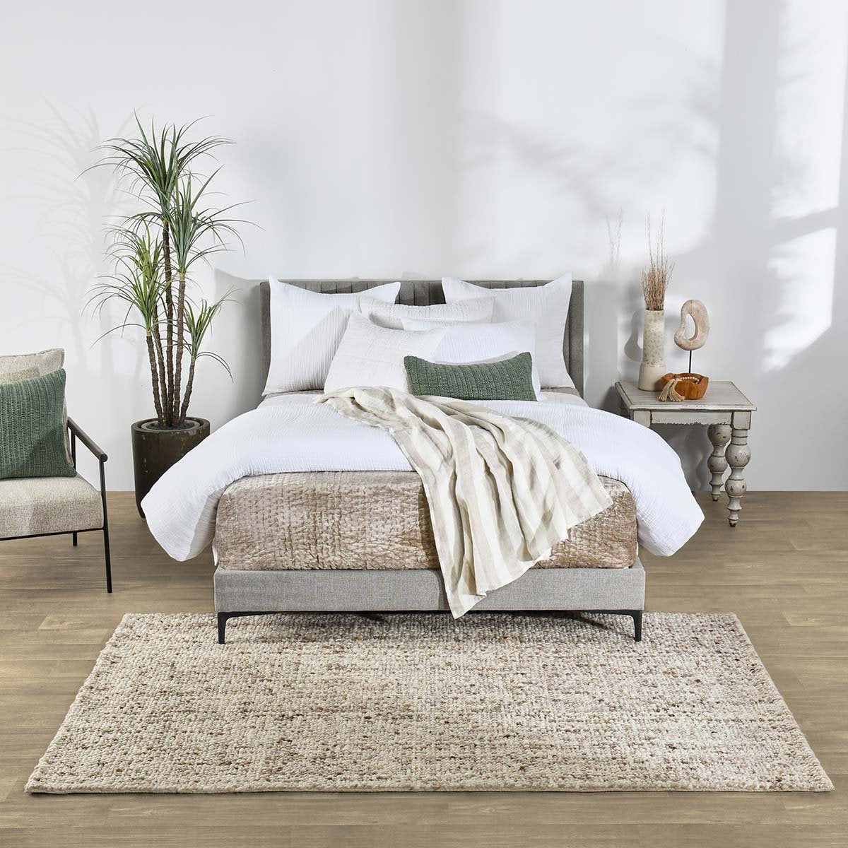 Lynwood Natural Wool Rug - Ornate Home
