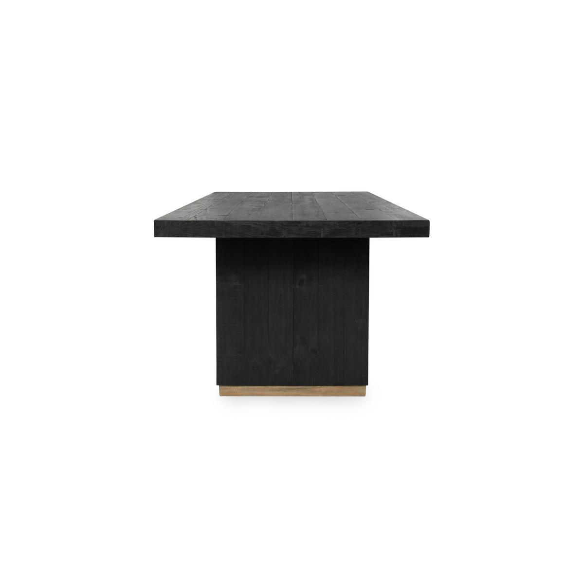 Lynx Carbon Black Dining Table - Ornate Home