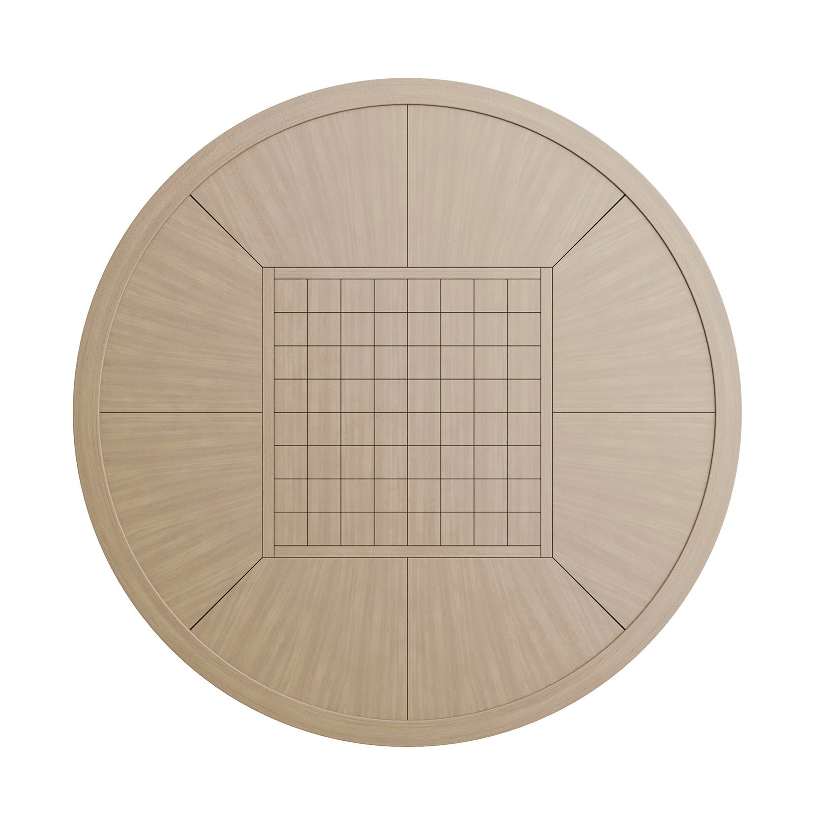 Lyon Gun Metal/Beige 7 Piece Patio Set - Ornate Home