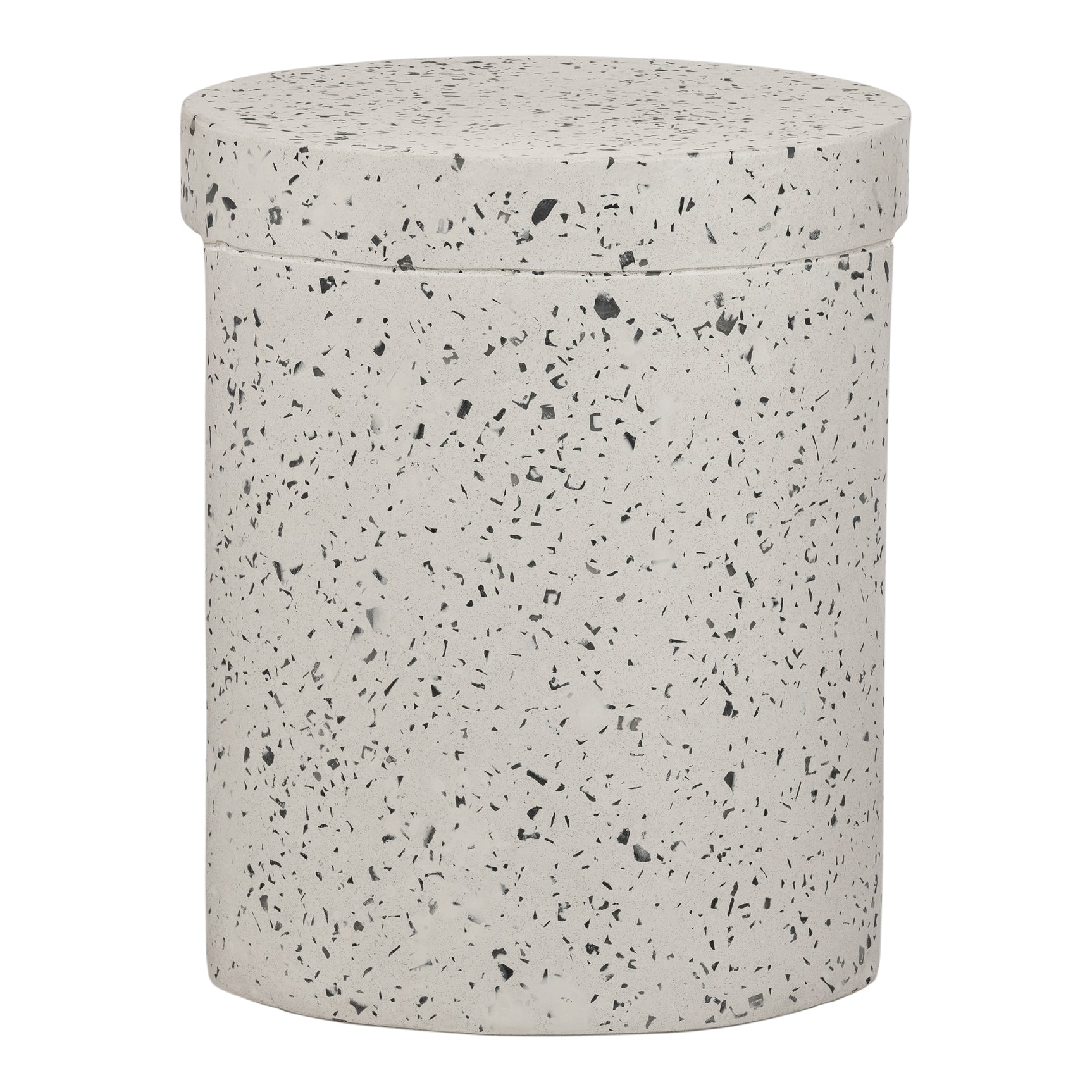 Lyon Light Grey Outdoor Stool - Ornate Home