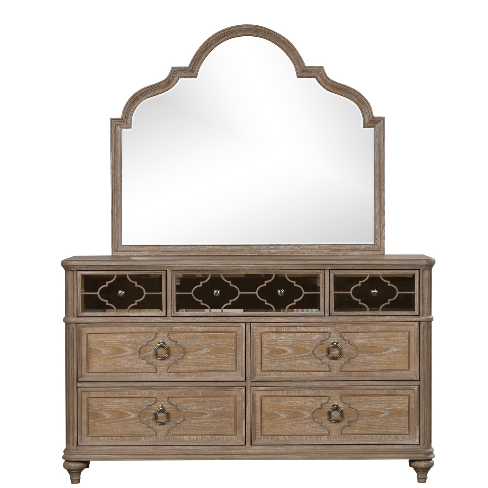 Lyris Rustic Oak Dresser - Ornate Home