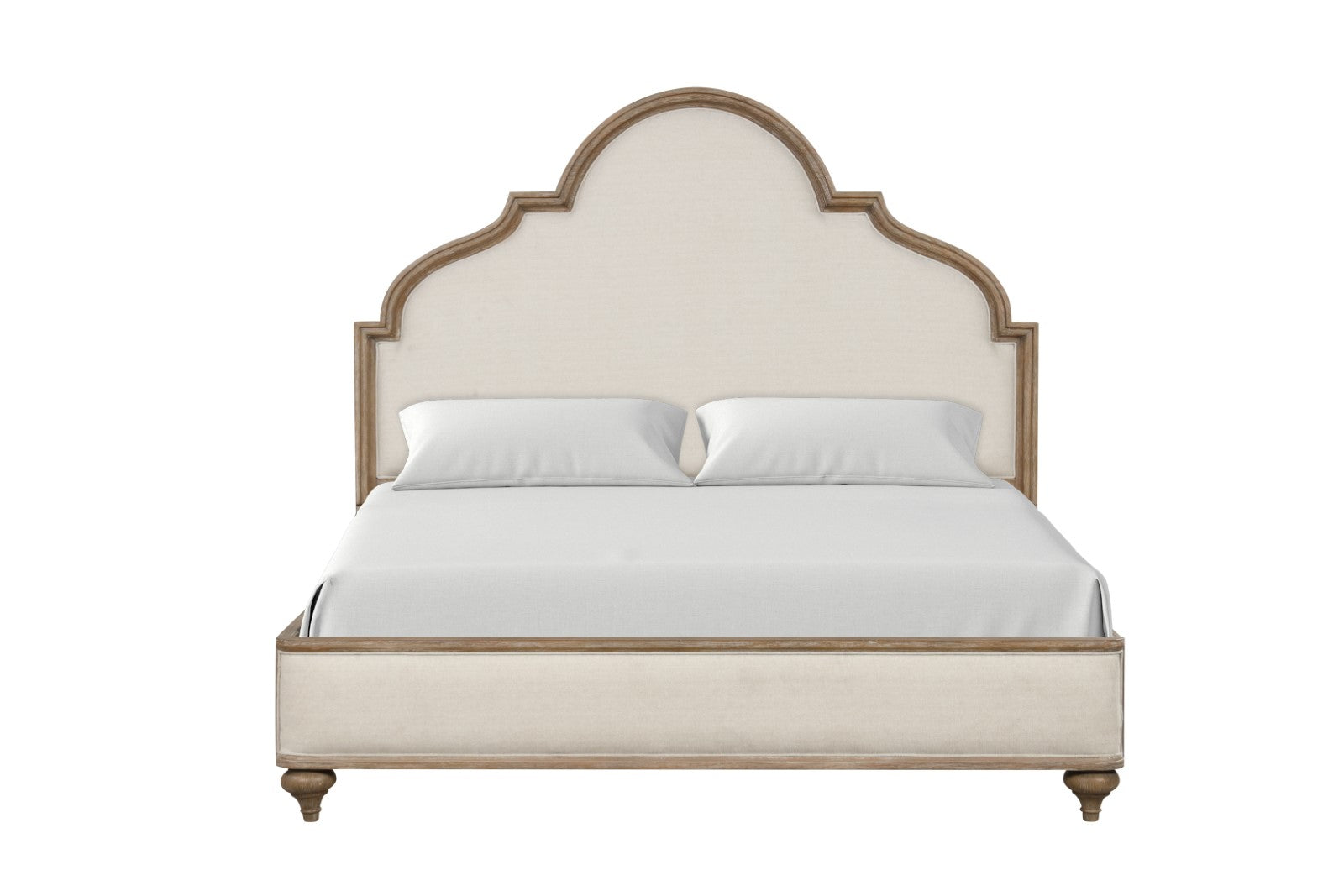 Lyris Rustic Oak Eastern King Bed - Ornate Home