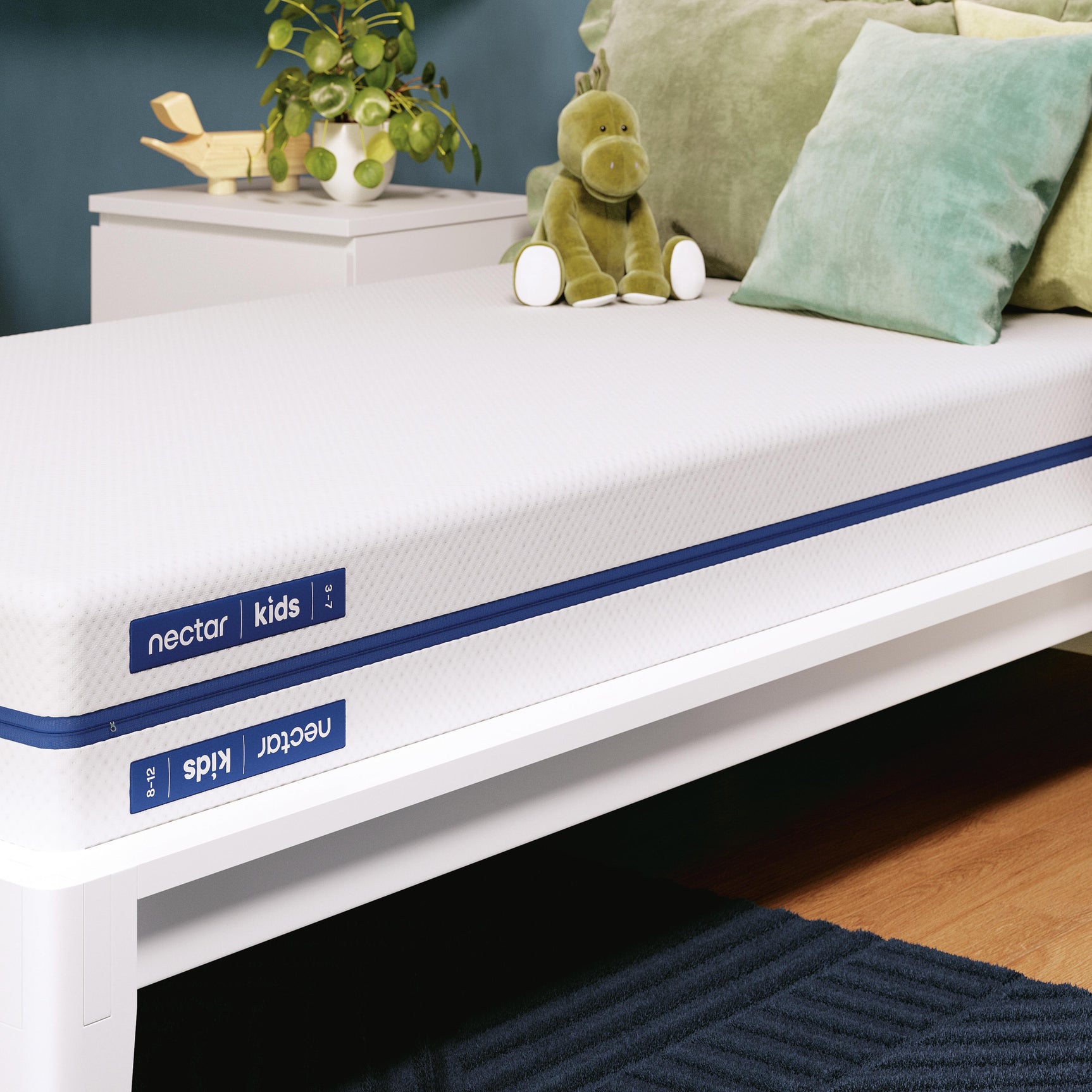 Nectar Foam Kids White Full Mattress