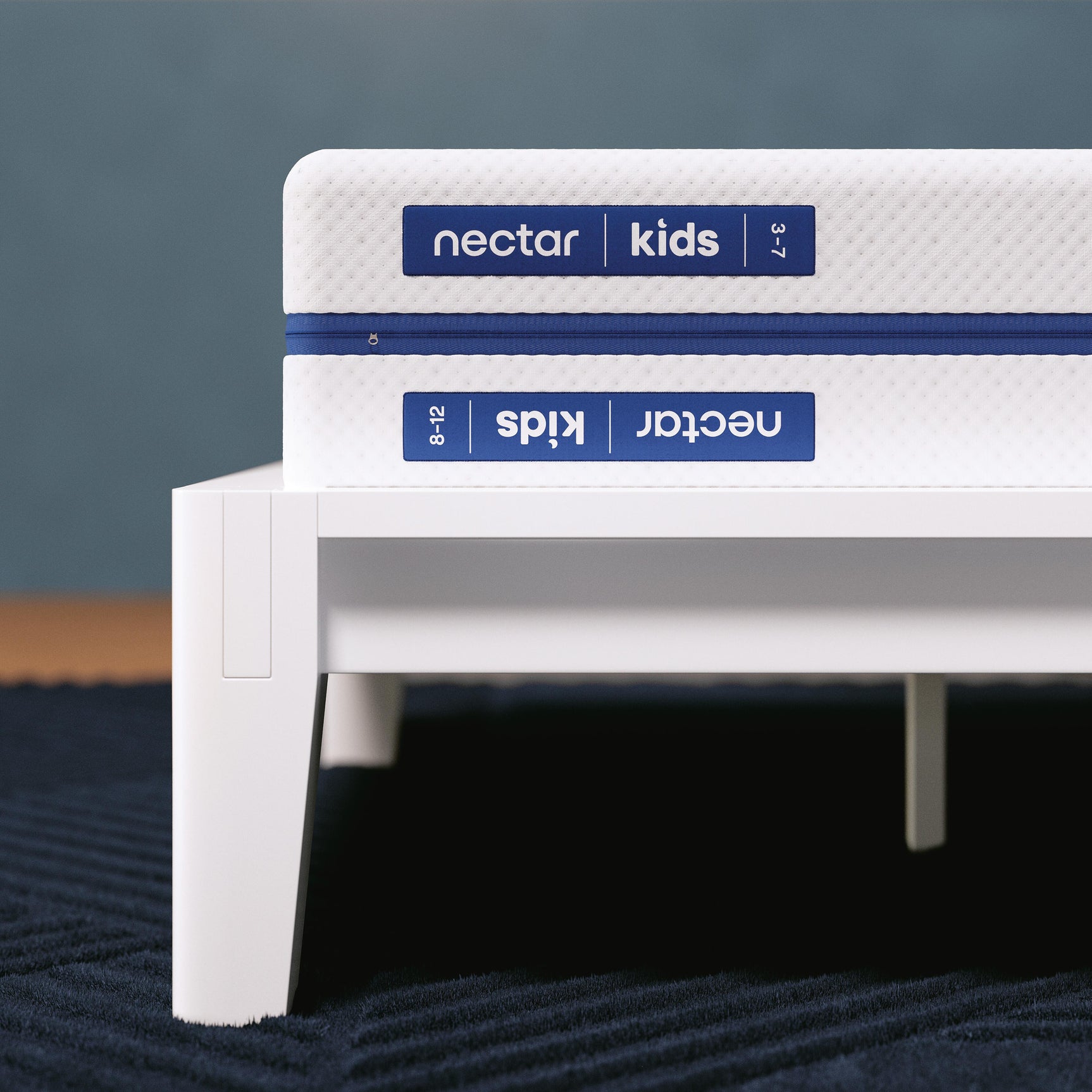 Nectar Foam Kids White Full Mattress