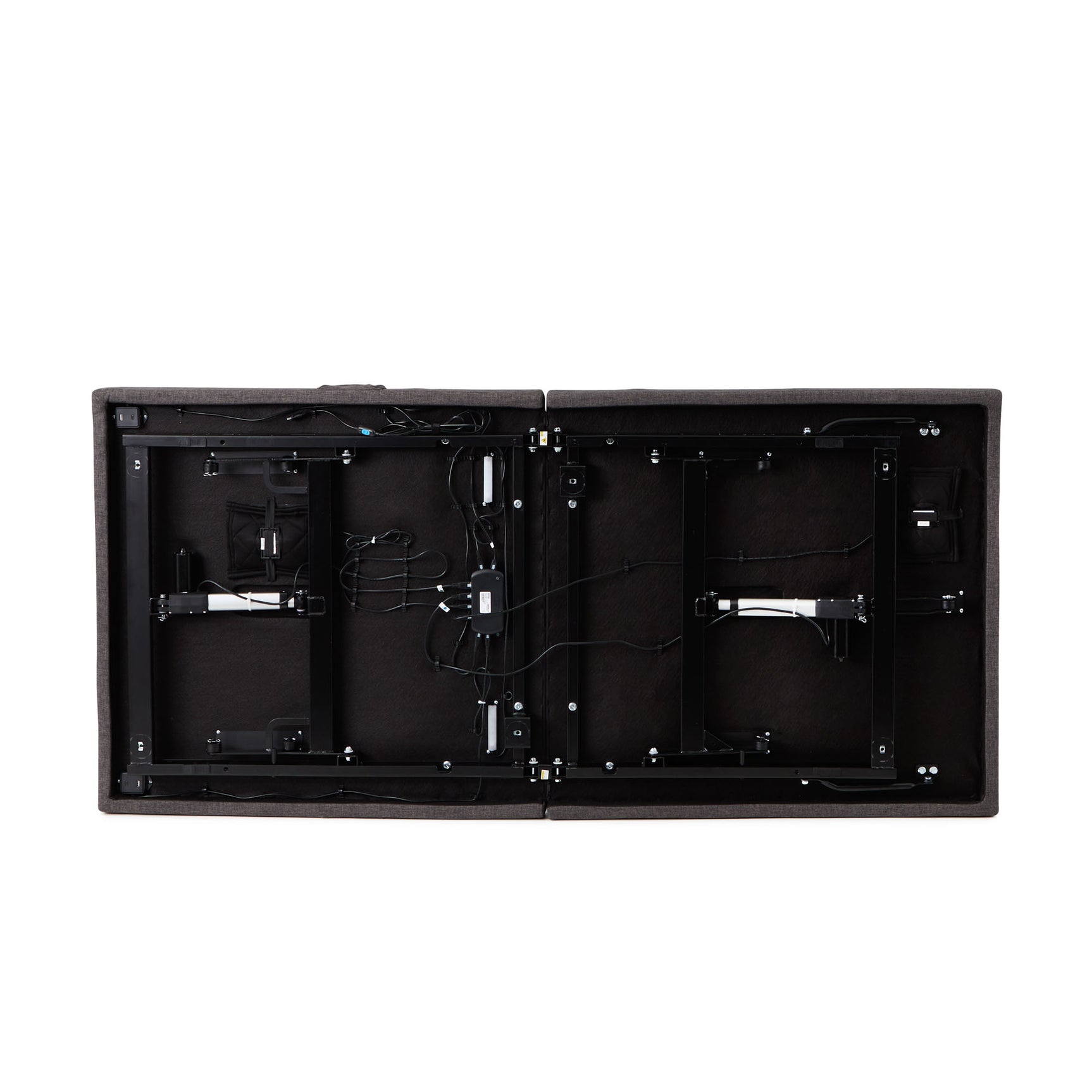 M555 Charcoal Queen Adjustable Base - Ornate Home