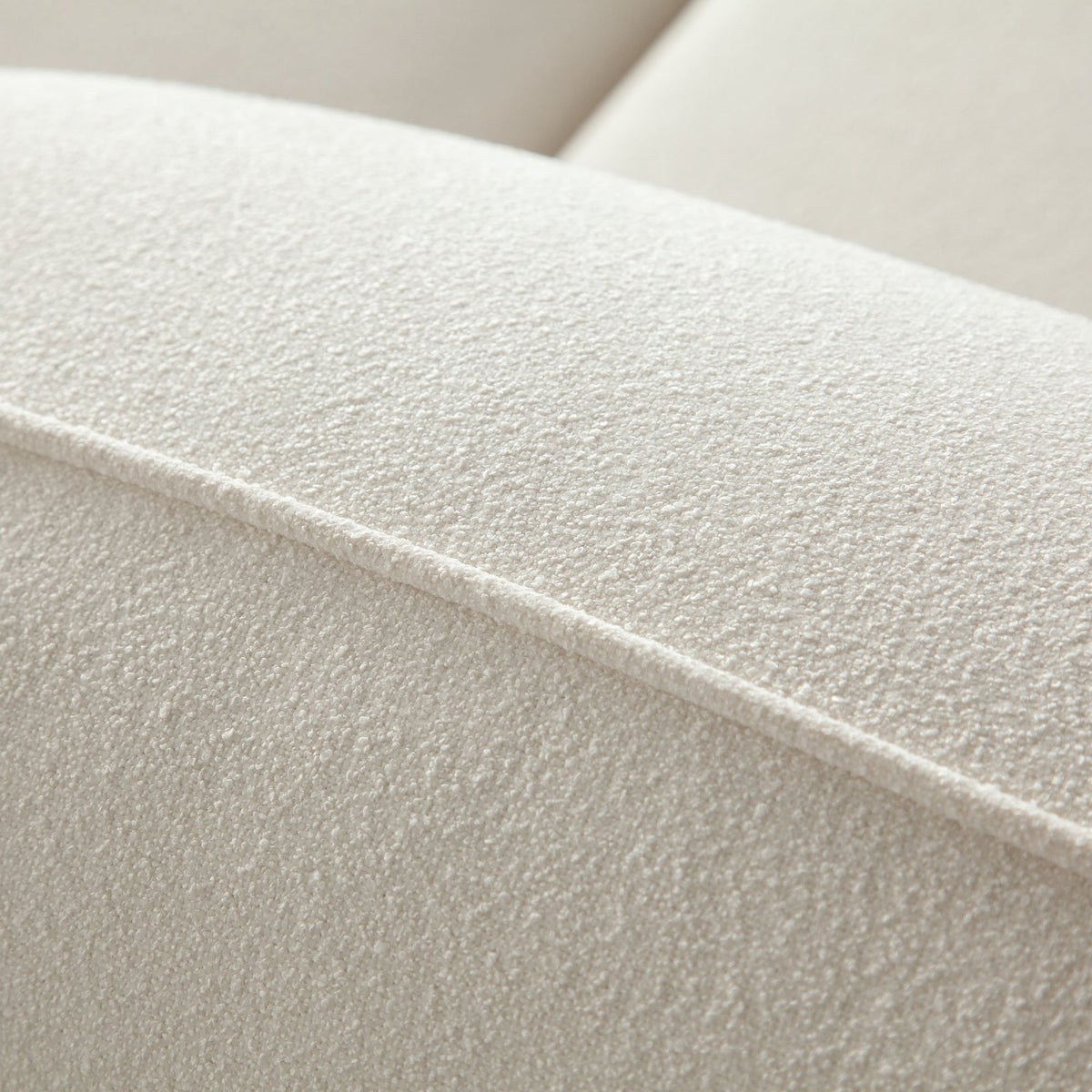 Micah Ivory Fabric 3-Pc Sectional - Ornate Home