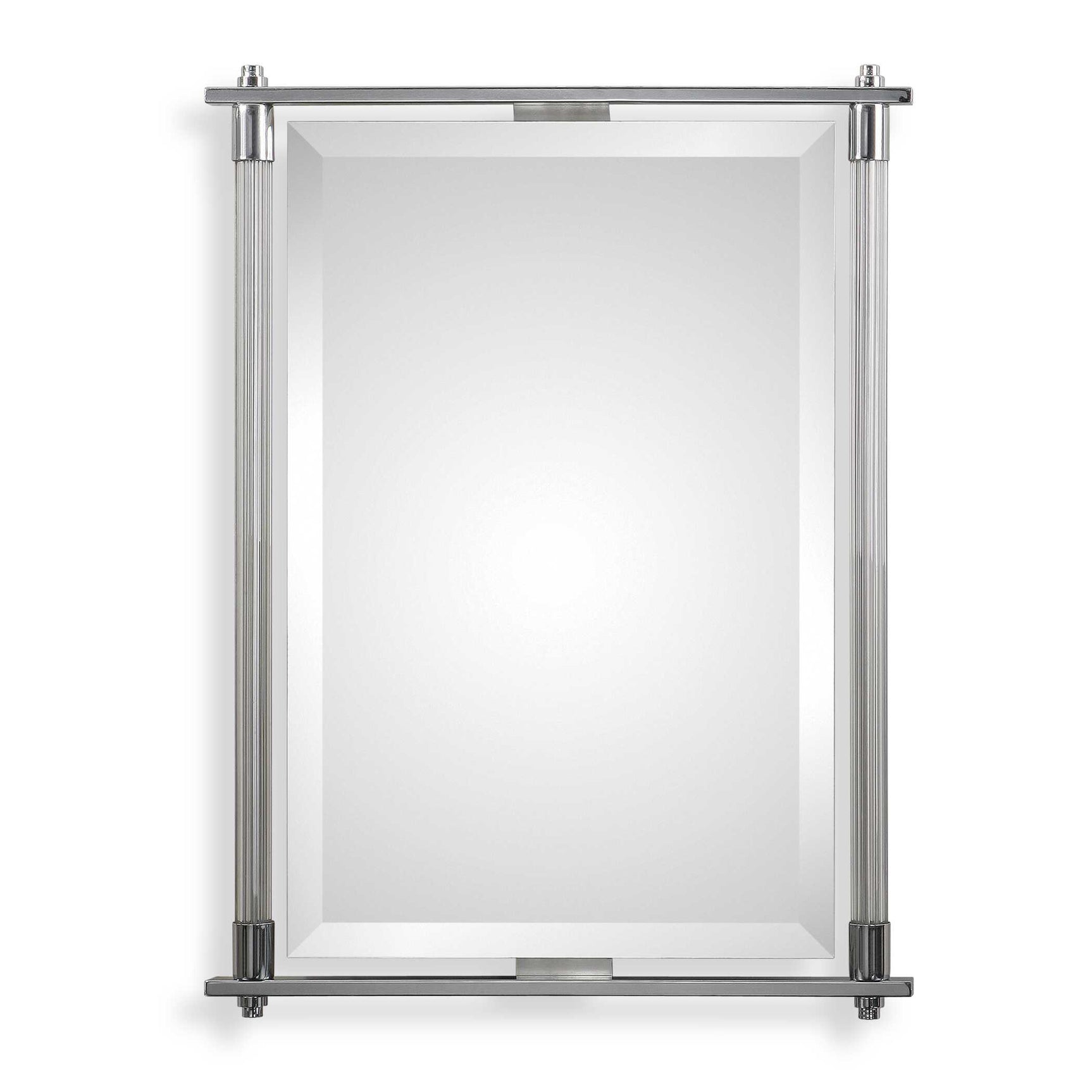 Adara Silver Vanity Mirror