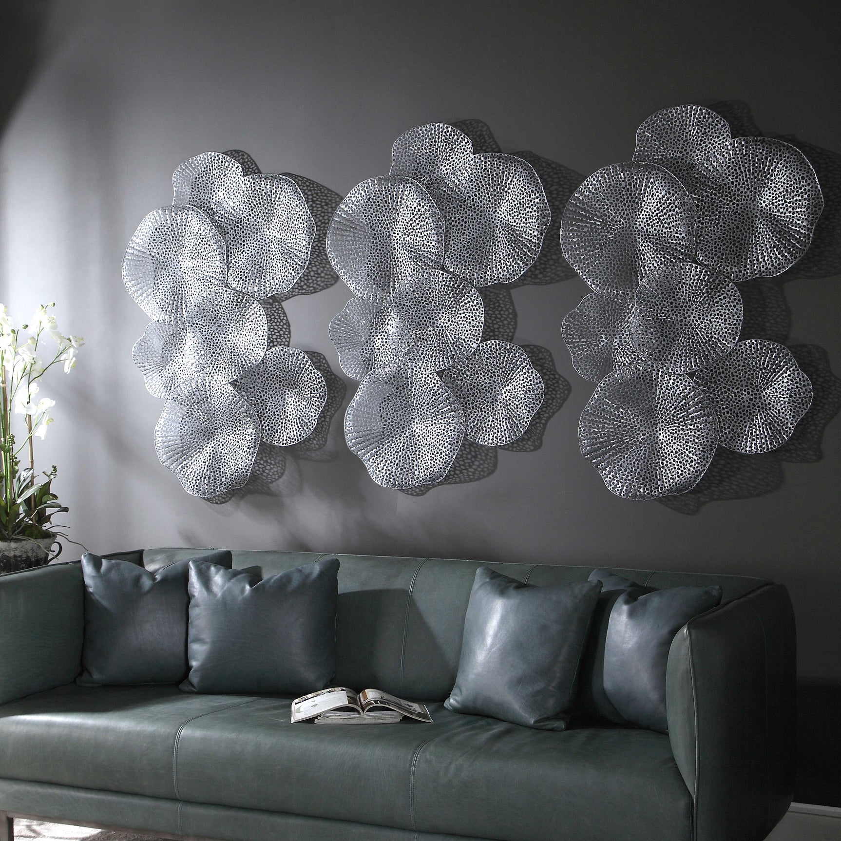 Ripley Pewter Metal Wall Art