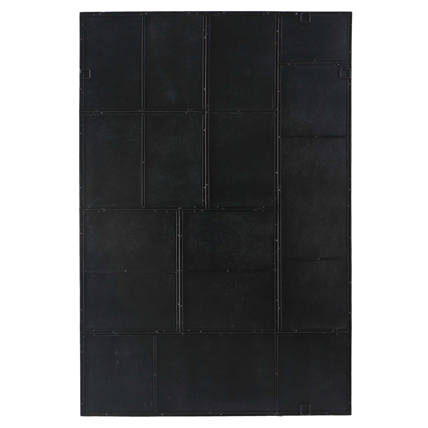 Puzzle Piece Black Oversized Mirror