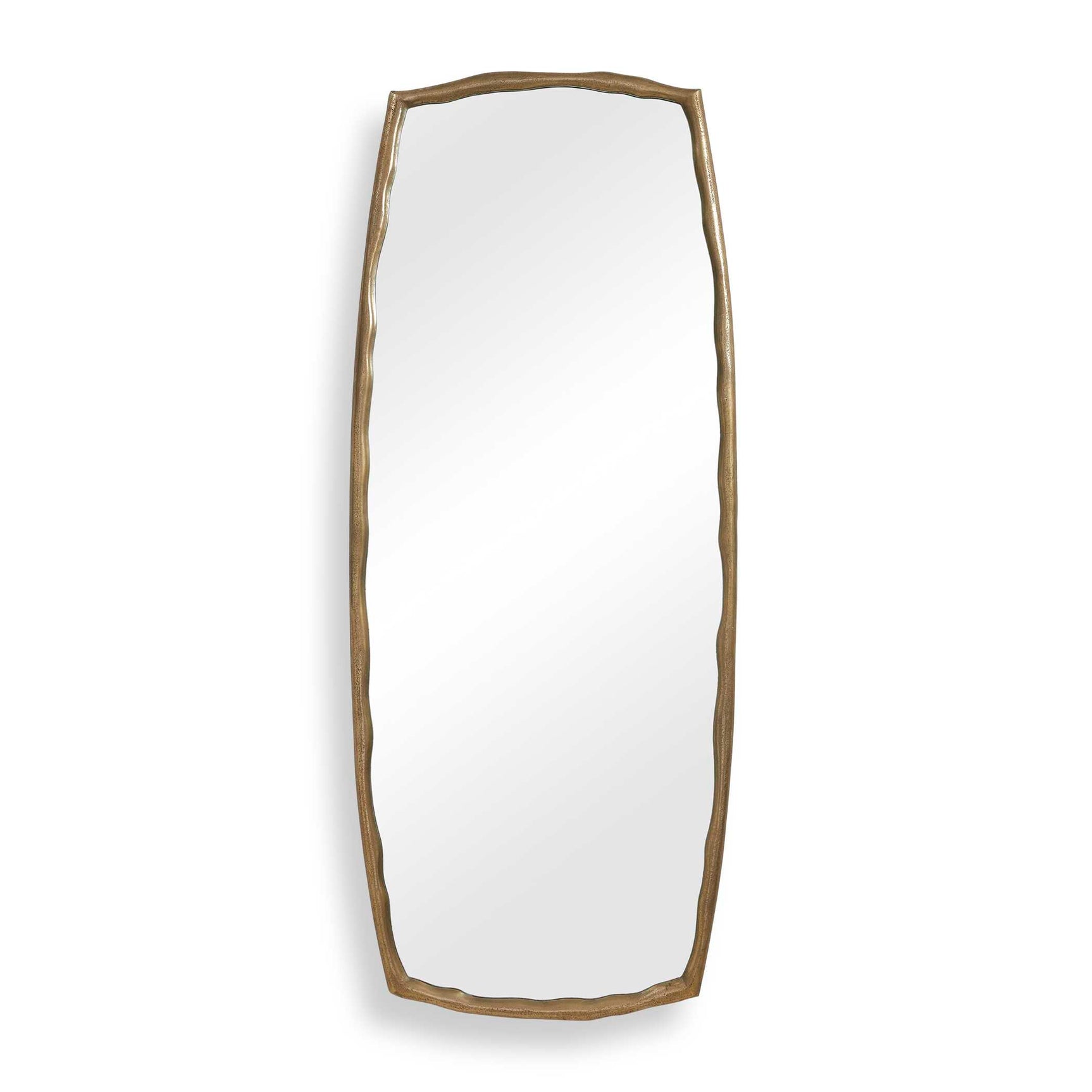 Adair Antique Brass Tall Mirror