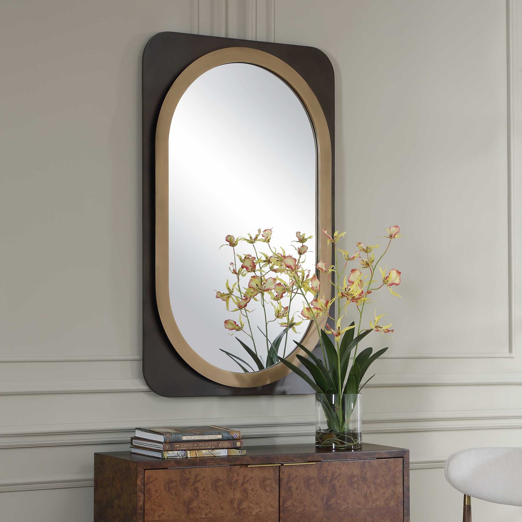 Condesa Bronze/Gold Mirror
