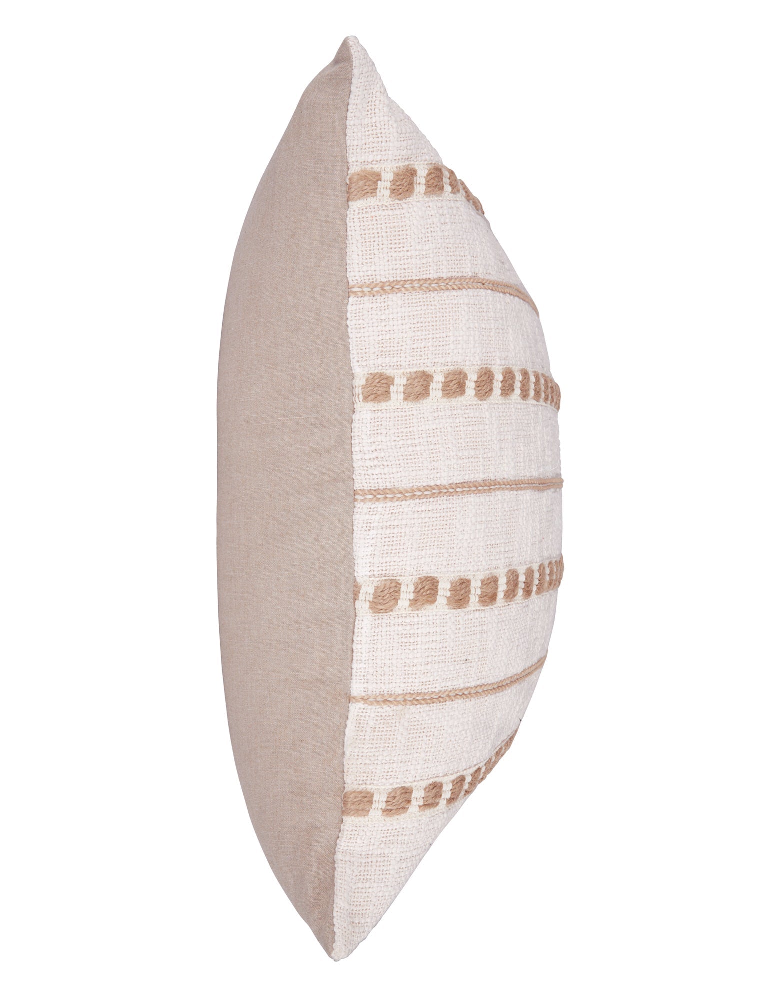 ML Lago Ivory/Natural 22x22 Throw Pillow (Set of 2) - Ornate Home