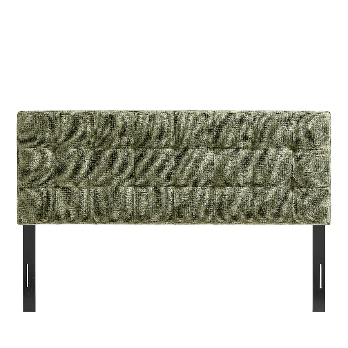 Lily Leaf Upholstered King Size Headboard - Ornate Home