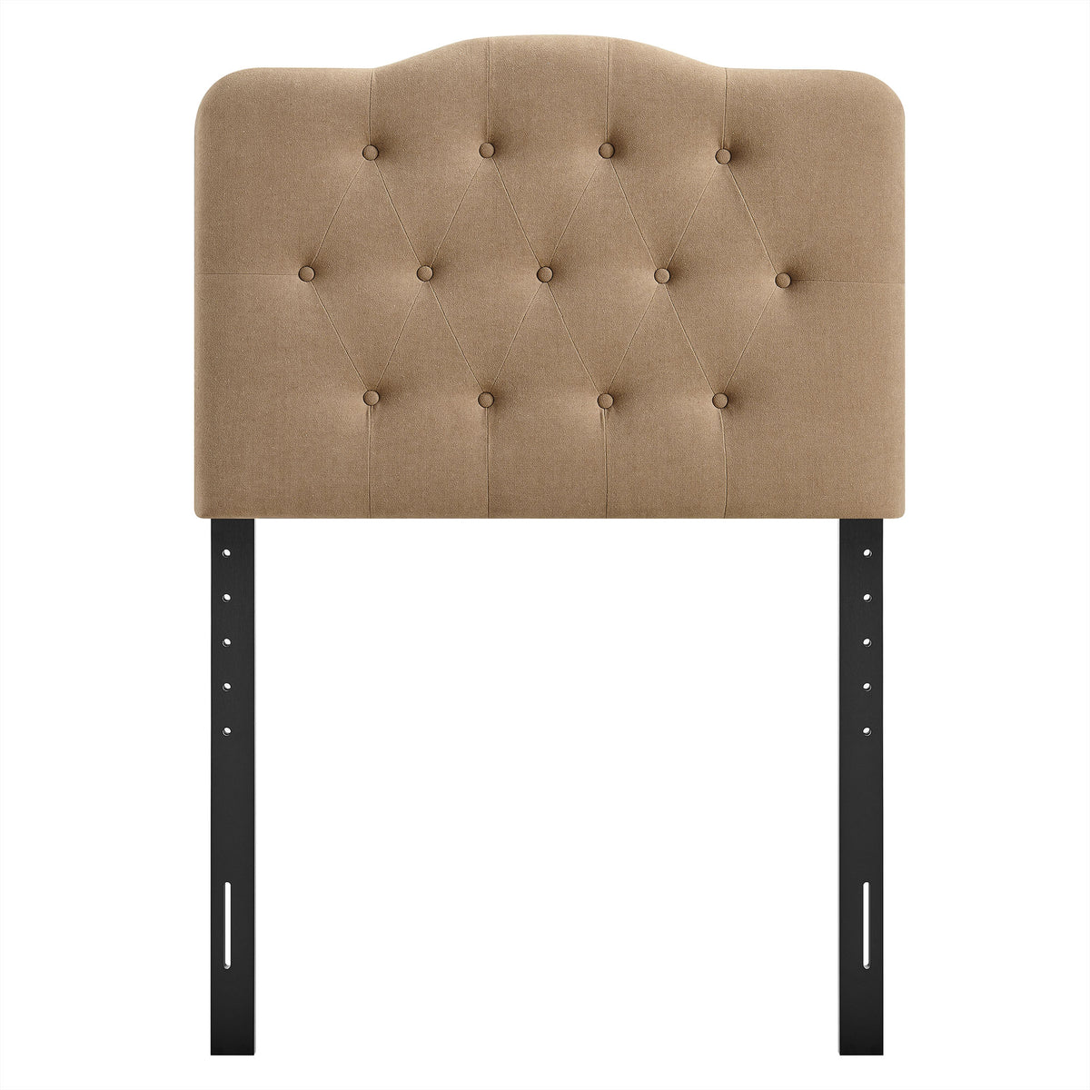 Annabel Almond Premium Linen Blend Twin Headboard - Ornate Home