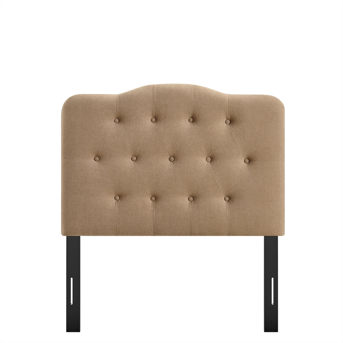 Annabel Almond Premium Linen Blend Twin Headboard - Ornate Home
