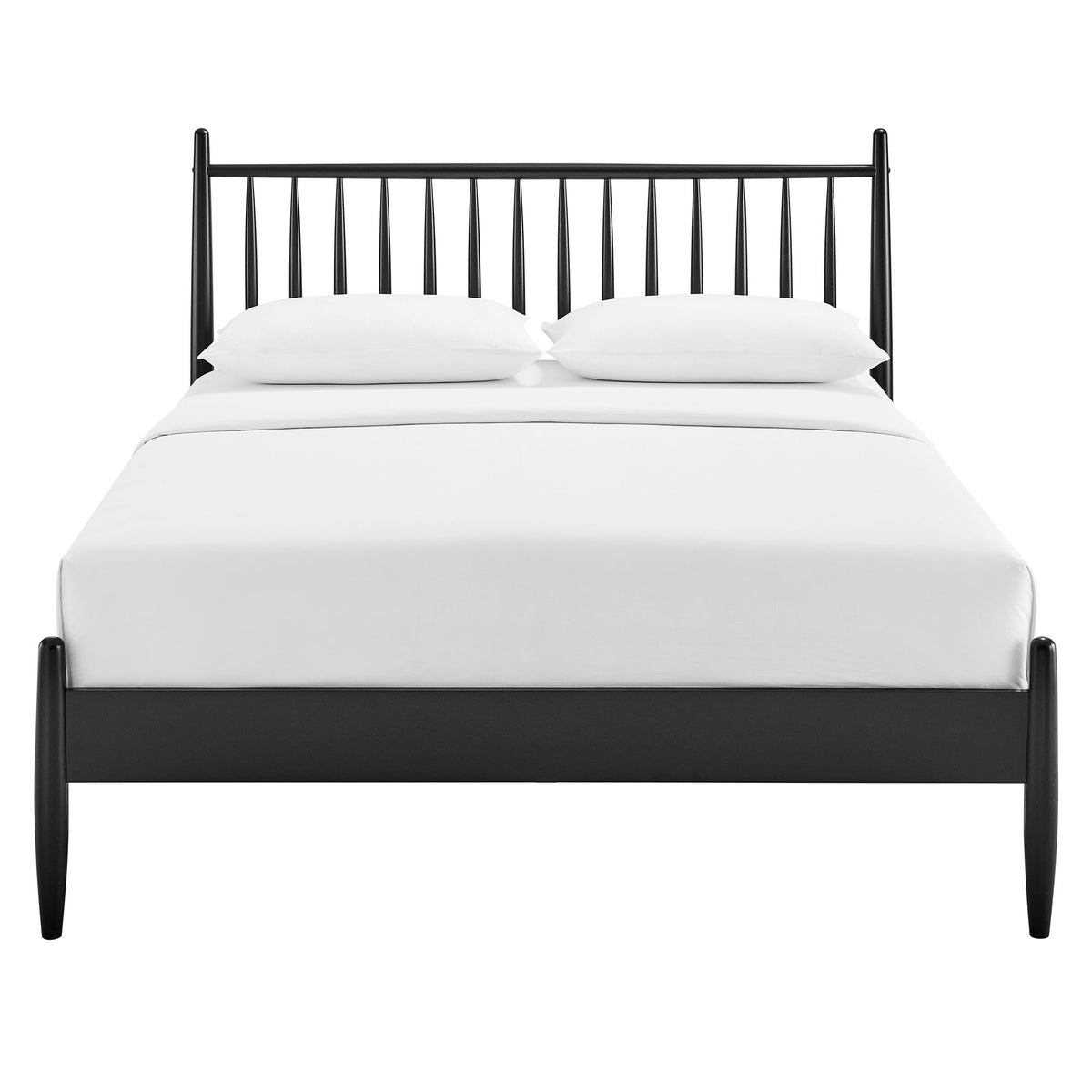 Zane Black Full Size Spindle Bed Frame