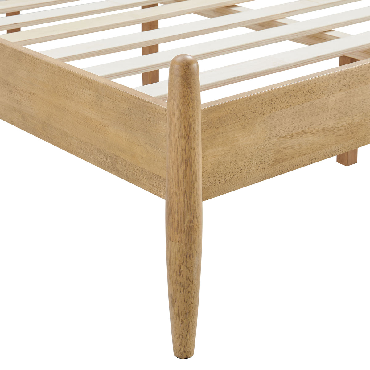 Zane Light Oak Full Size Spindle Bed Frame