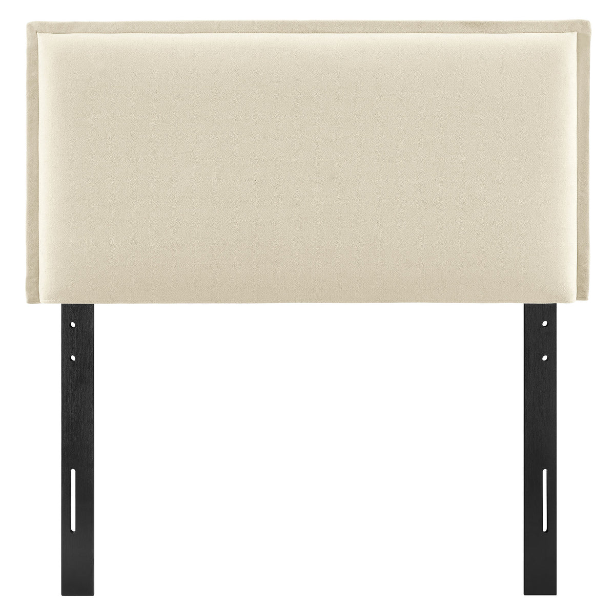 Camille Upholstered Linen Blend Twin Size Headboard - Ornate Home
