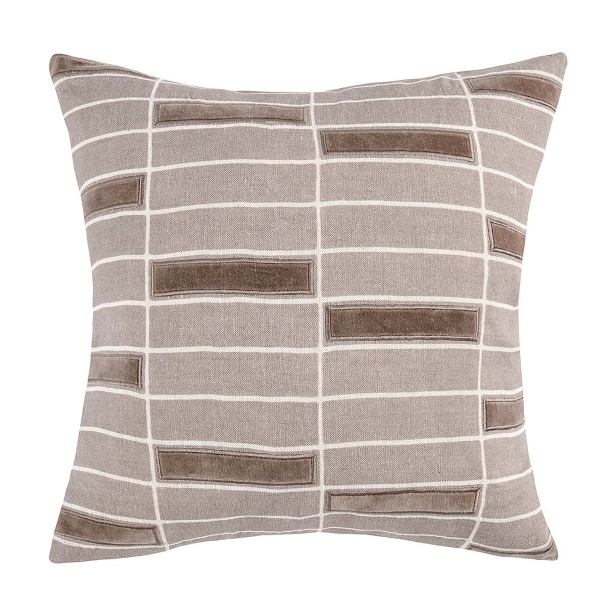 MP Breccia Taupe 22x22 Throw Pillow (Set of 2) - Ornate Home