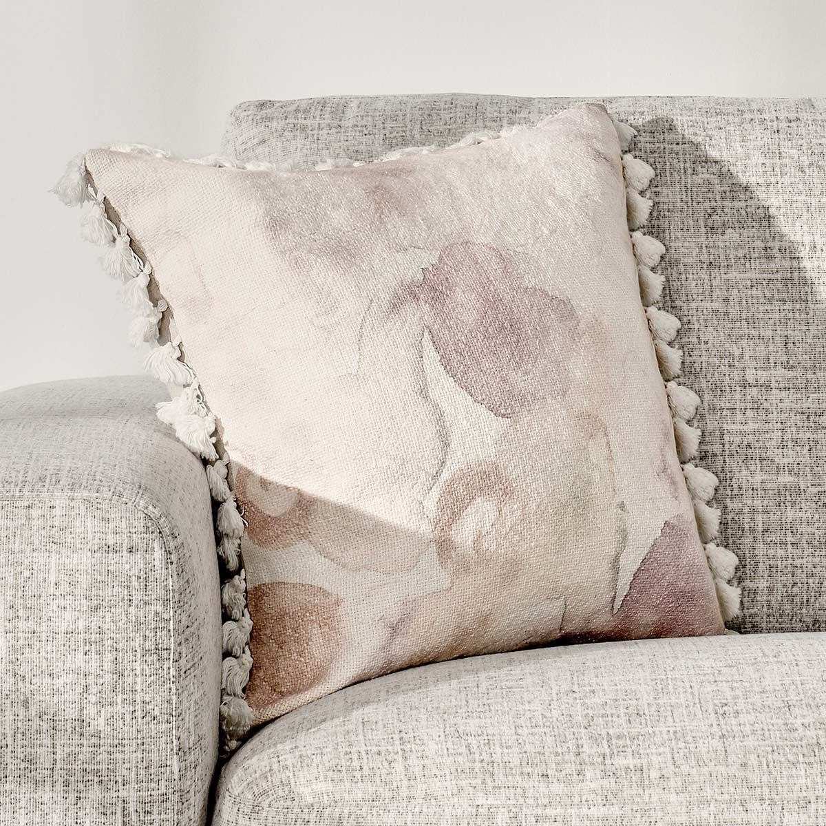 MP Lily Peach/Crystal Pink Multiple Sizes Throw Pillow (Set of 2) - Ornate Home