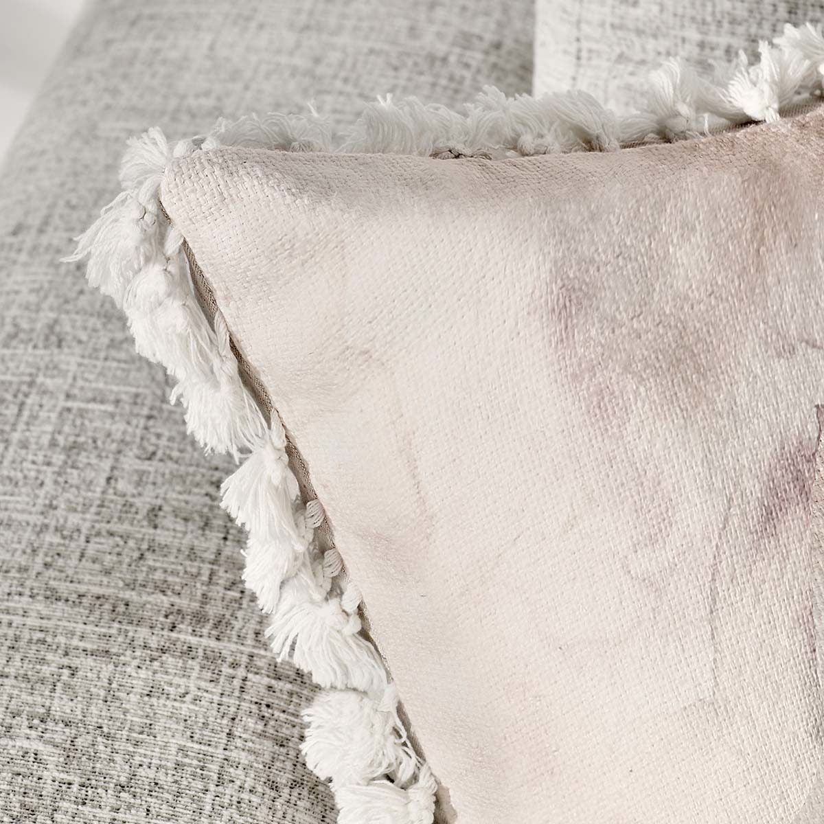 MP Lily Peach/Crystal Pink Multiple Sizes Throw Pillow (Set of 2) - Ornate Home