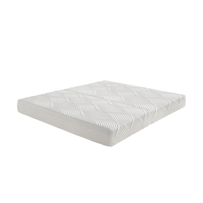 Altair White 10&Amp;Quot; Split Eastern King Gel-infused Memory Foam Mattress