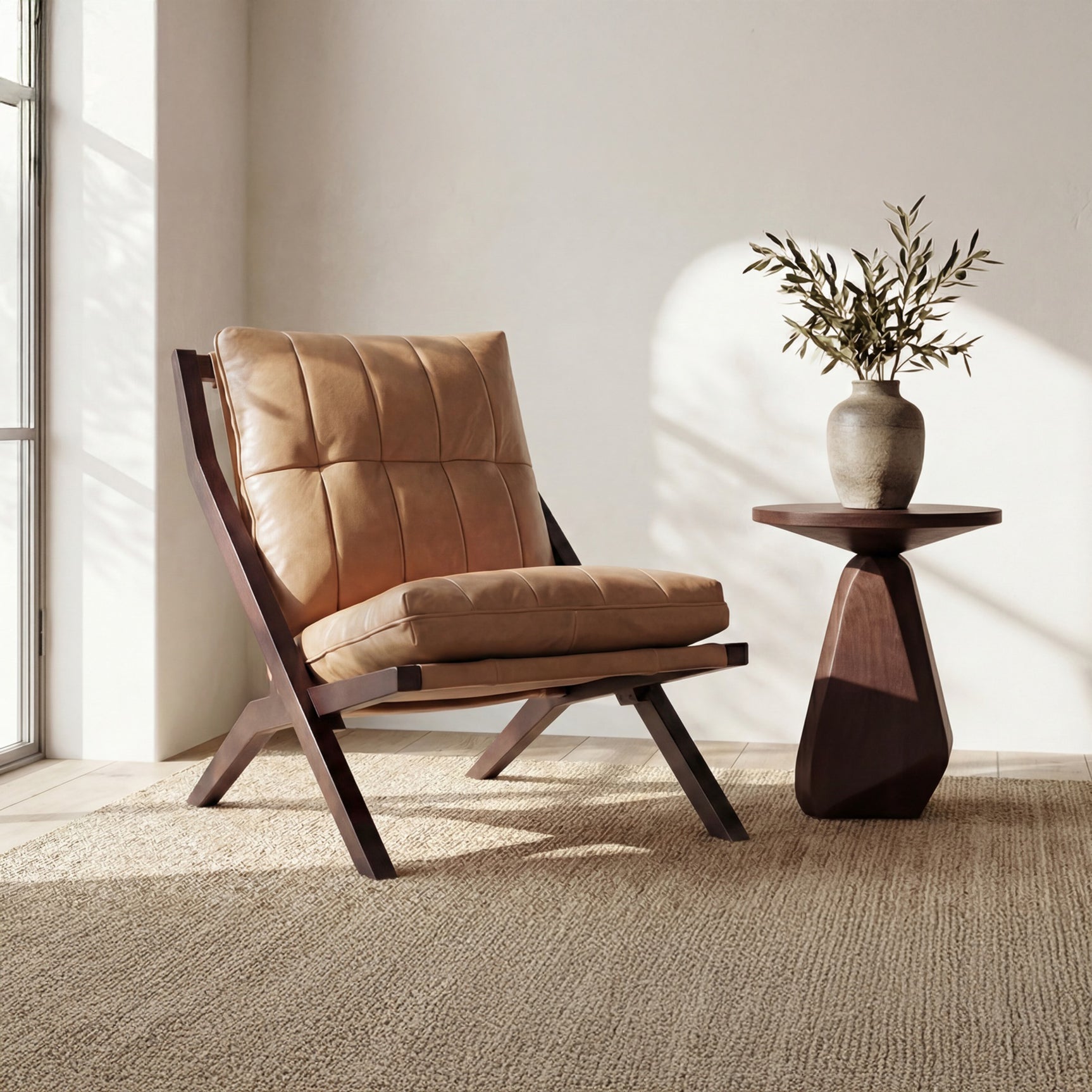 Preston Tan Accent Chair