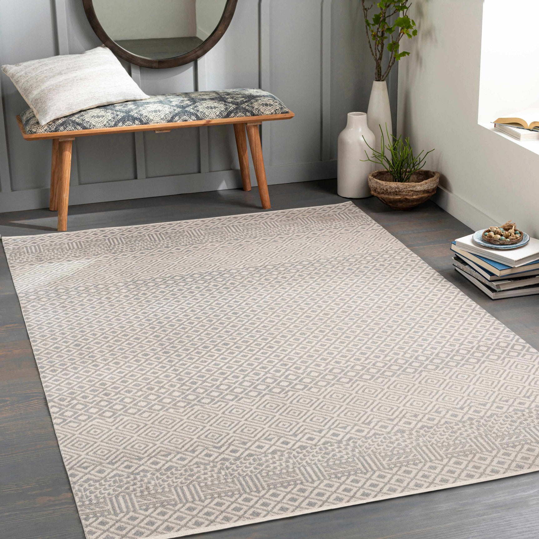 Maanas Washable Area Rug - Clearance - Ornate Home
