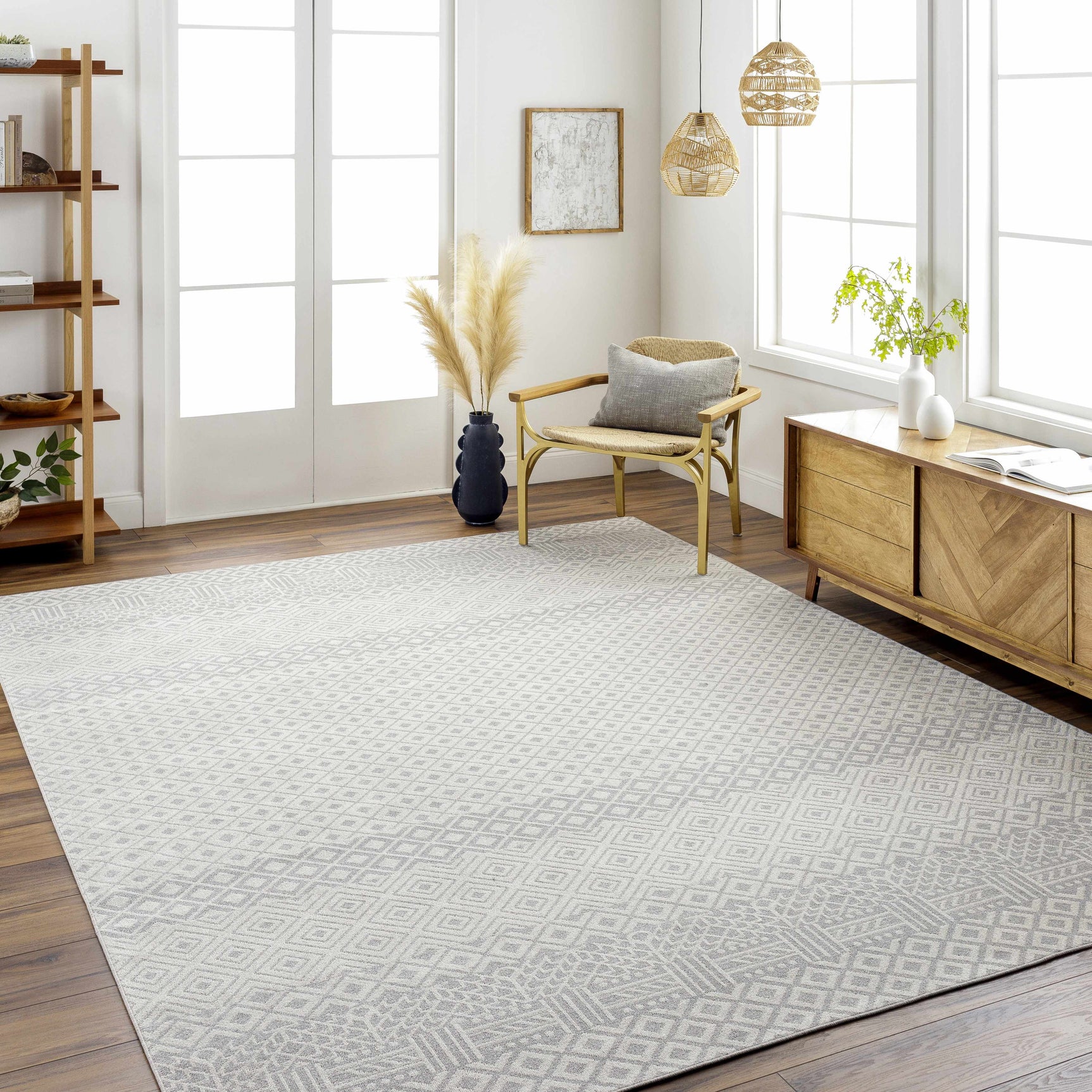Maanas Washable Area Rug - Clearance - Ornate Home