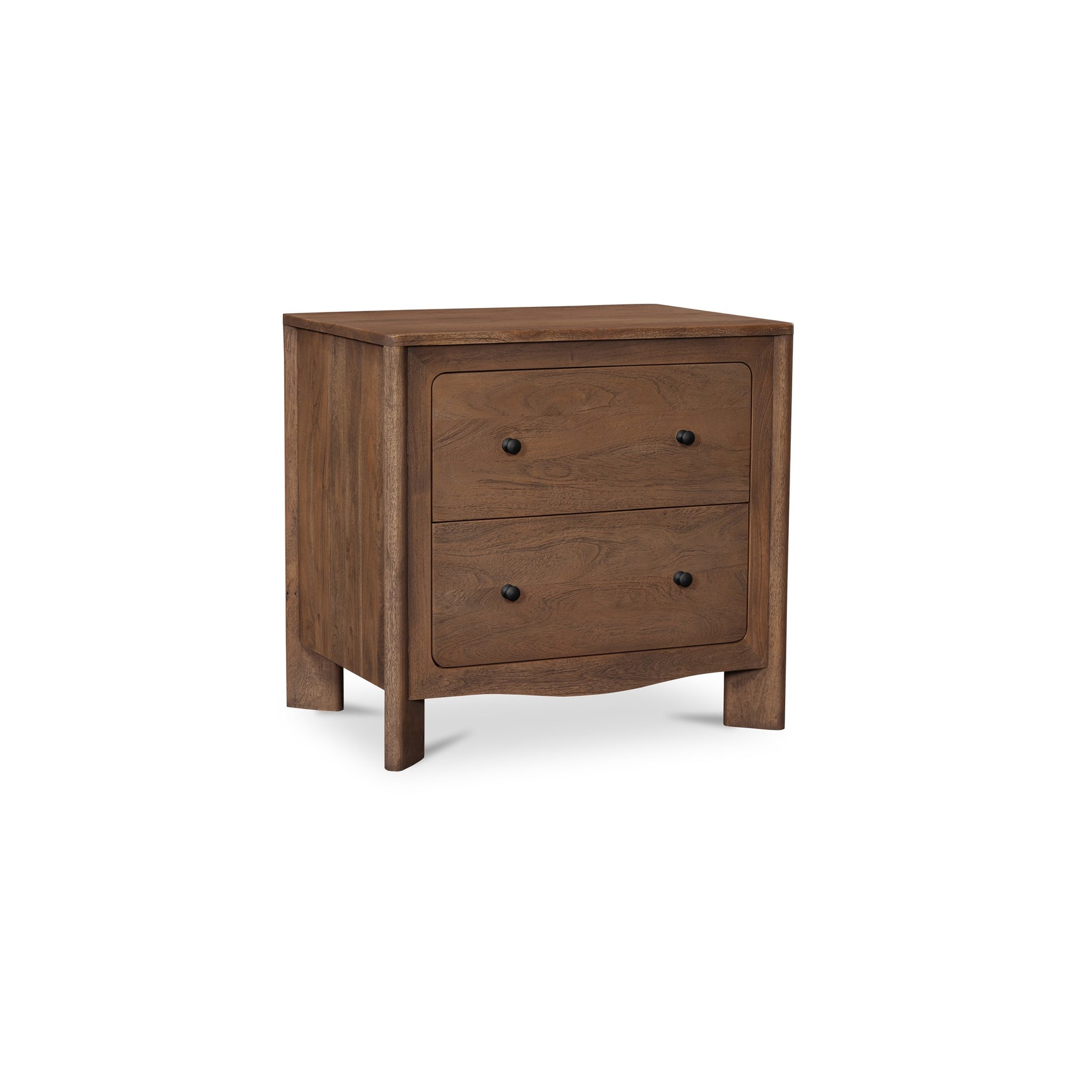 Mabel Dark Brown Nightstand - Ornate Home