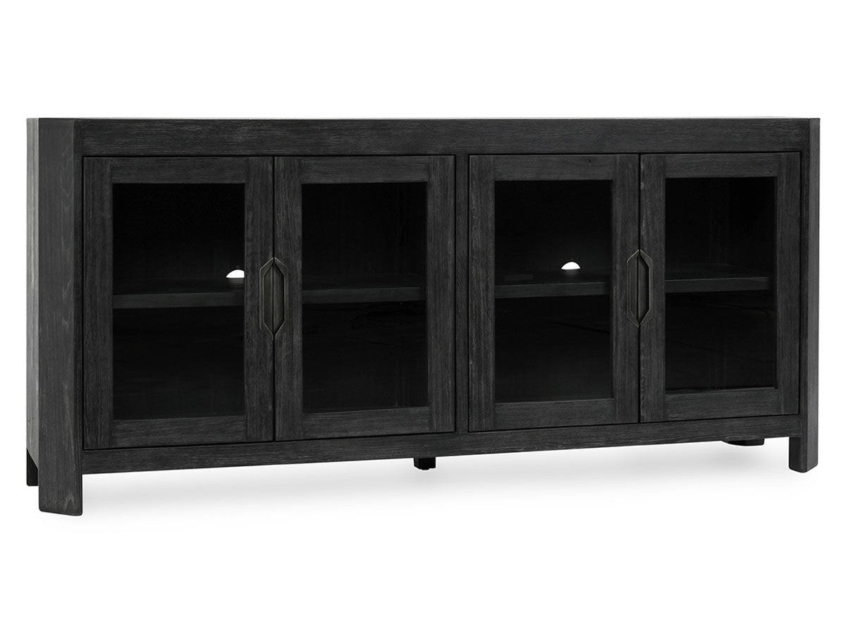 Macarthur Antique Black Cabinet - Ornate Home