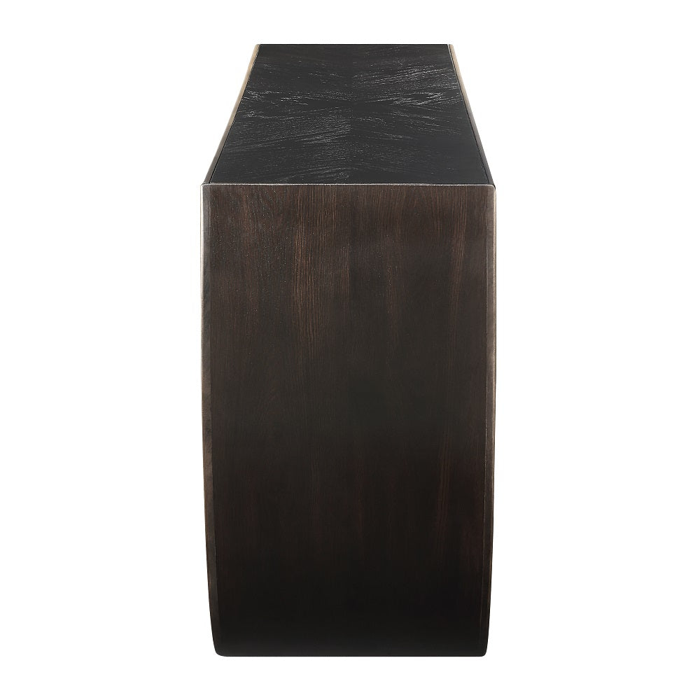 Maceo Black Console Table - Ornate Home