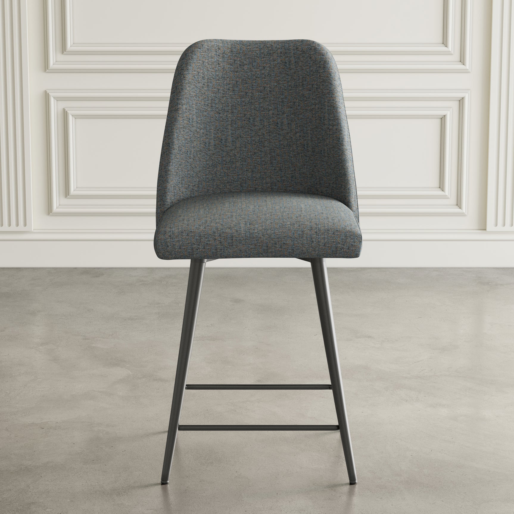 Macey Blue Counter Stool - Ornate Home