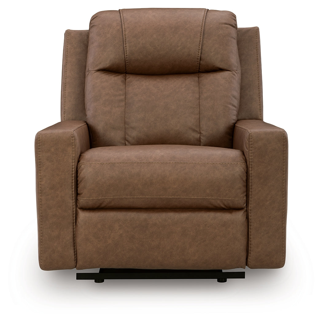 Mackmenville Caramel Recliner (Online Special Price) - Ornate Home