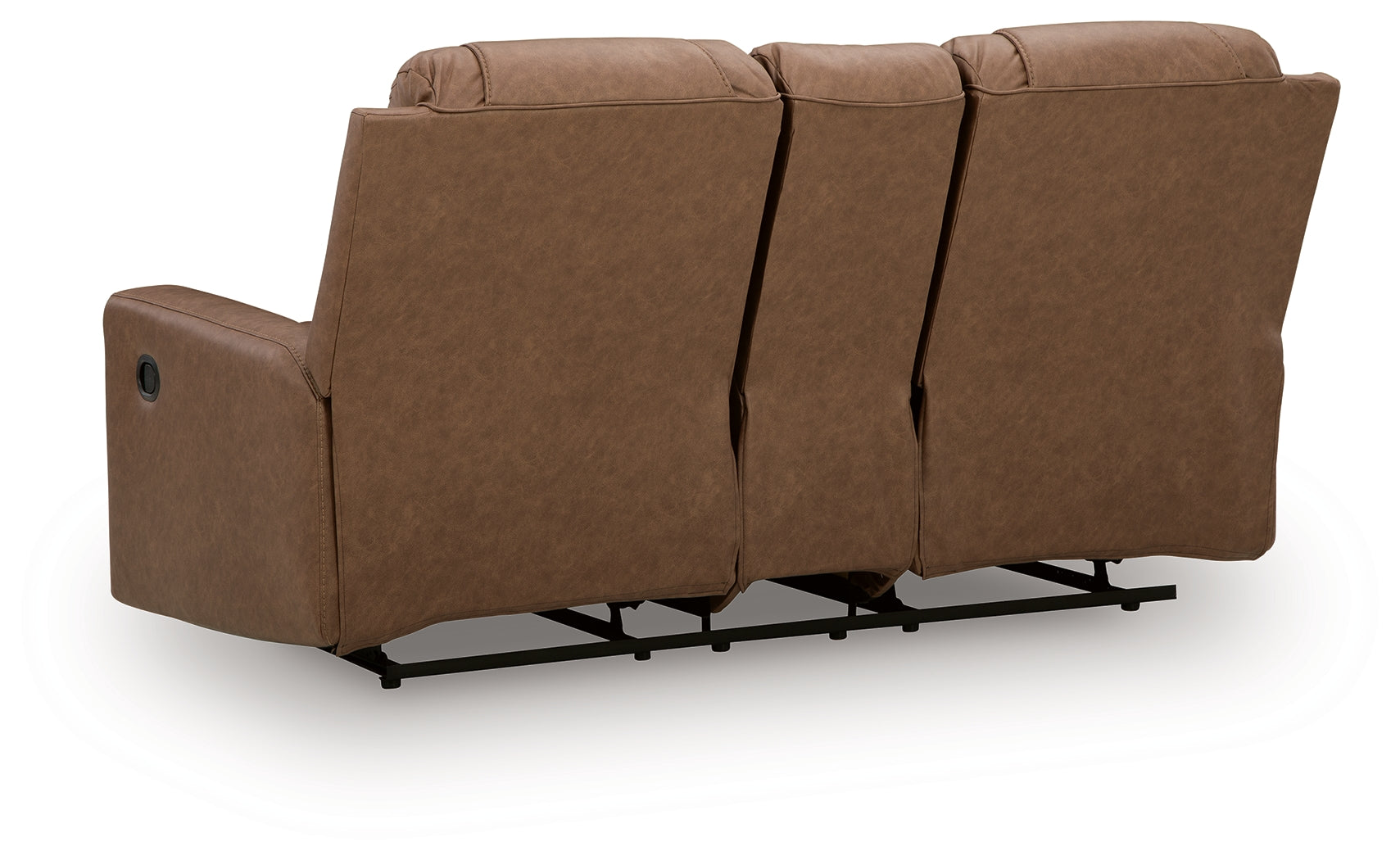Mackmenville Caramel Reclining Sofa and Loveseat (Online Special Price) - Ornate Home