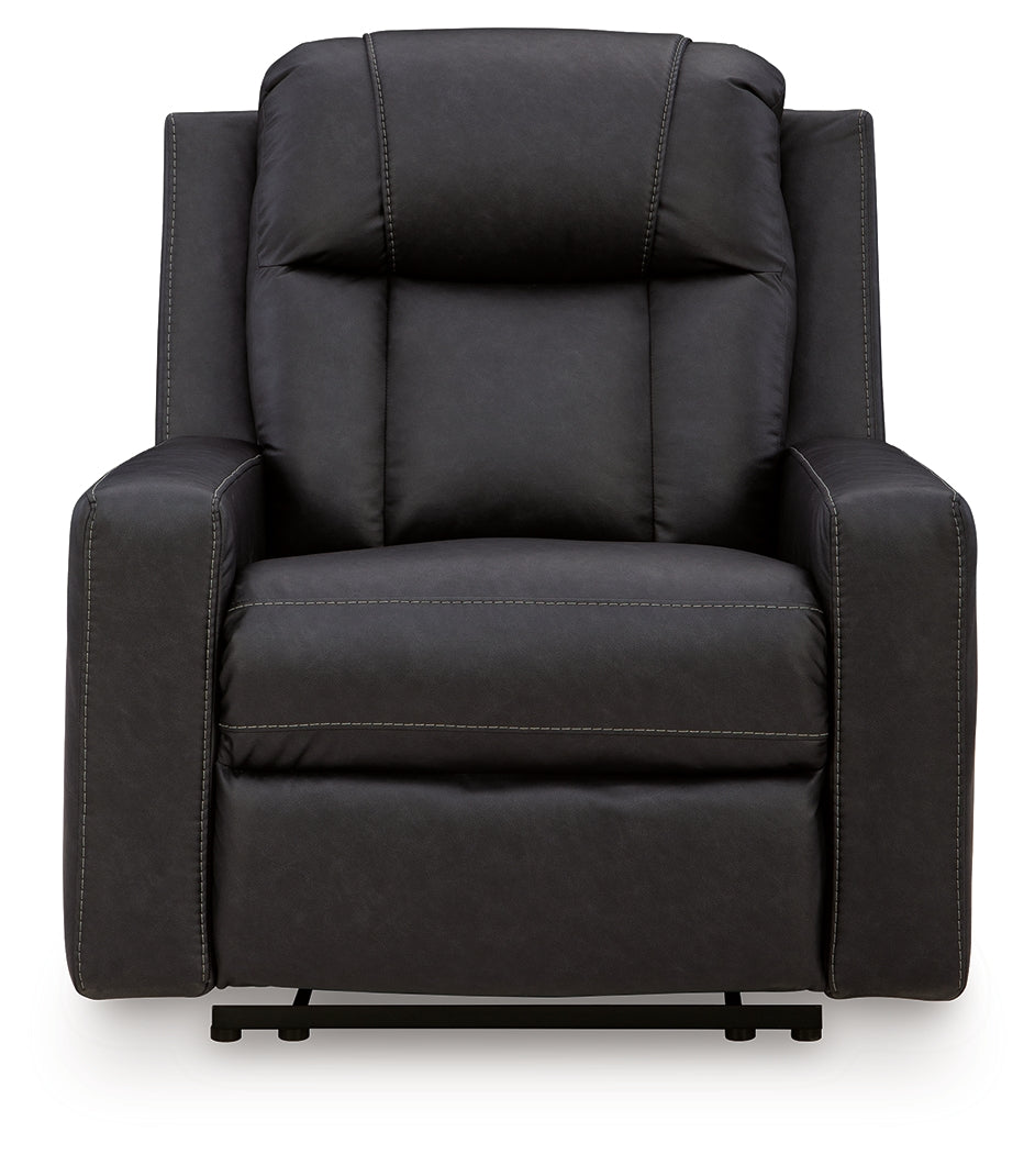 Mackmenville Carbon Recliner (Online Special Price) - Ornate Home