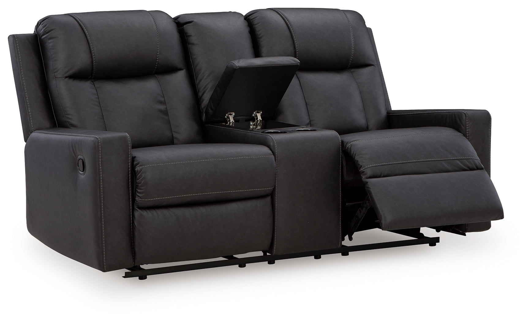 Mackmenville Carbon Reclining Sofa and Loveseat (Online Special Price) - Ornate Home