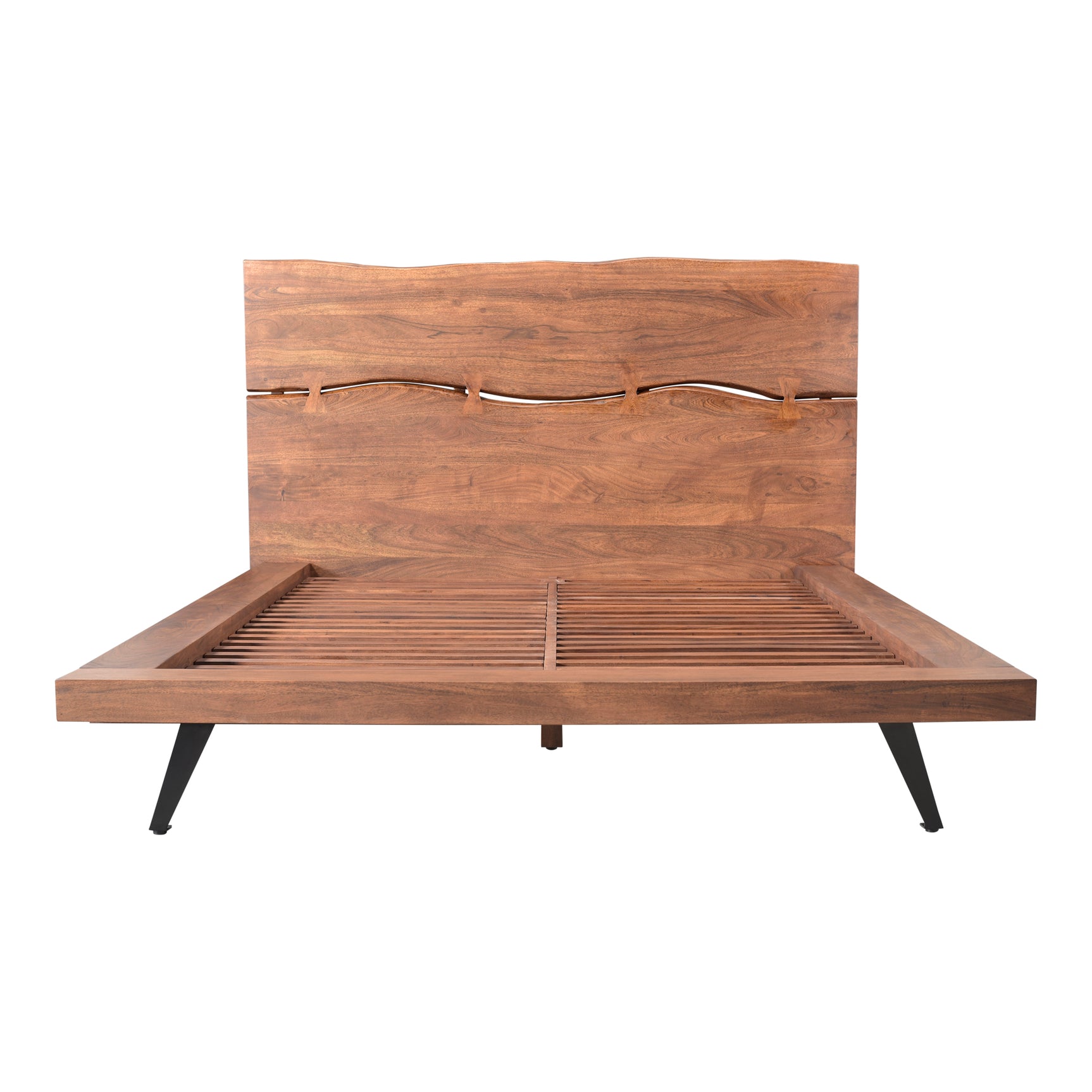 Madagascar Brown King Platform Bed - Ornate Home