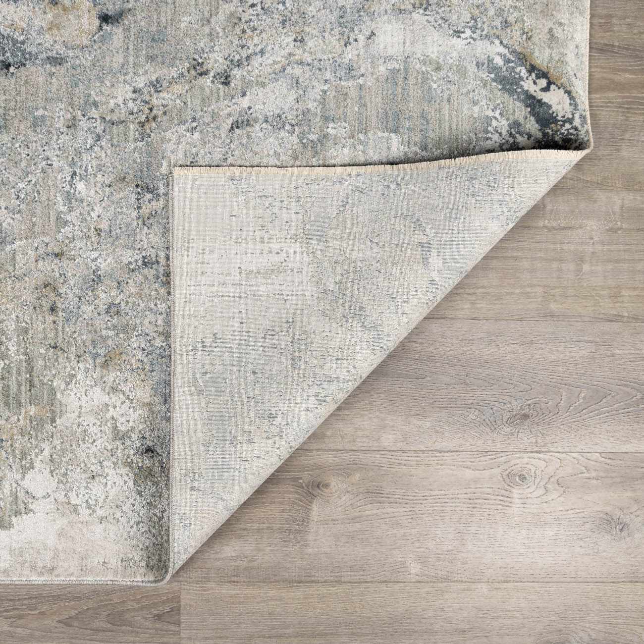 Maddington Gray Marble Thick Luxe Rug - Ornate Home