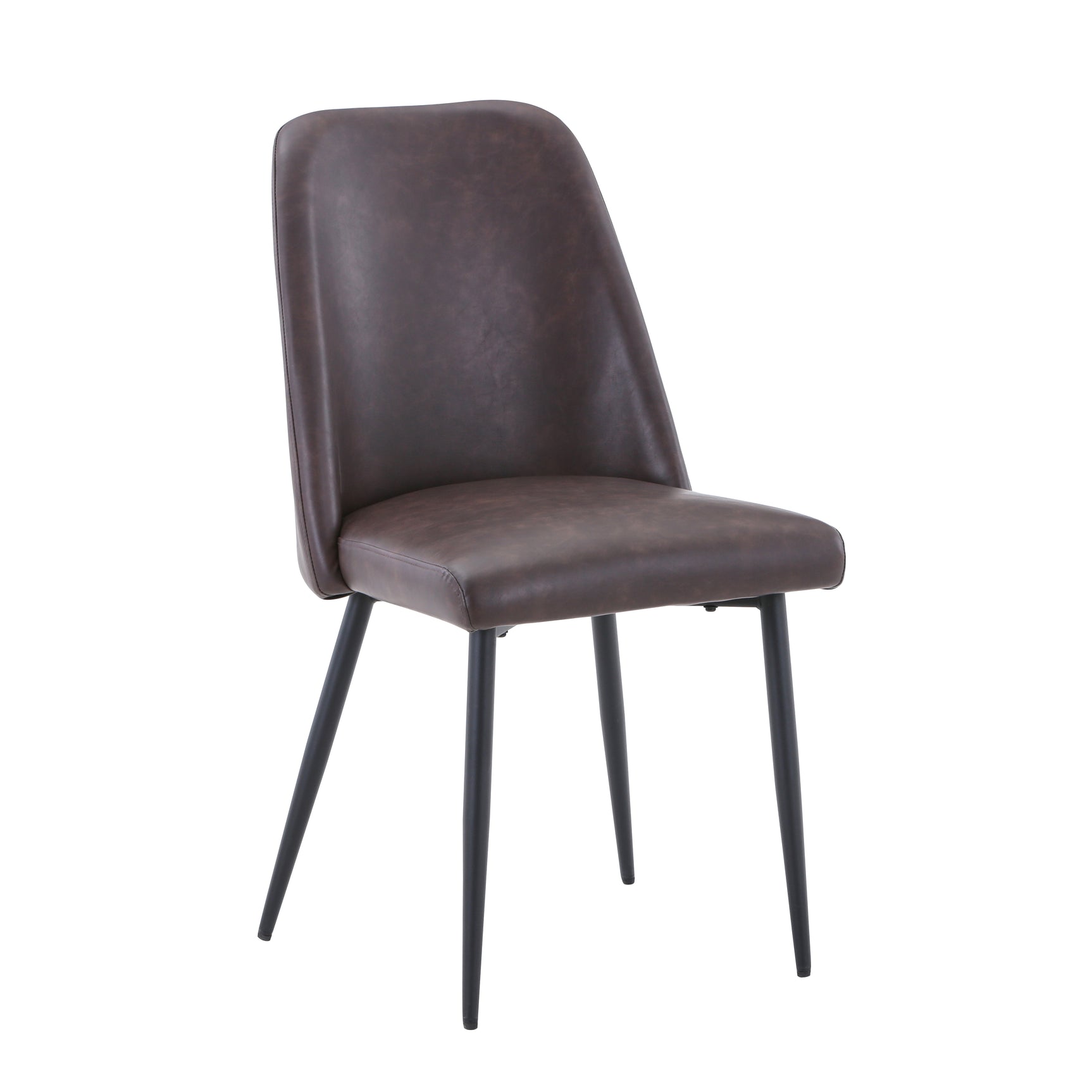Maddox Dark Brown Uph Chair (Set of 2) - Ornate Home