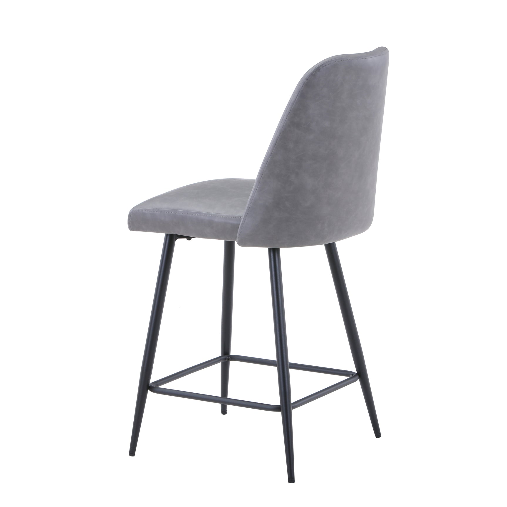 Maddox Grey Uph Stool (Set of 2) - Ornate Home