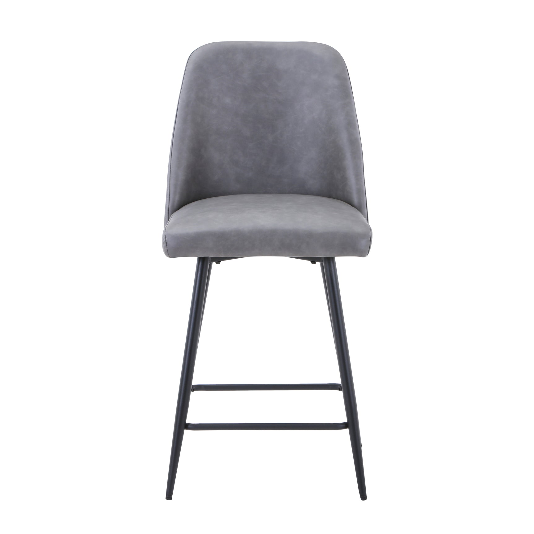 Maddox Grey Uph Stool (Set of 2) - Ornate Home