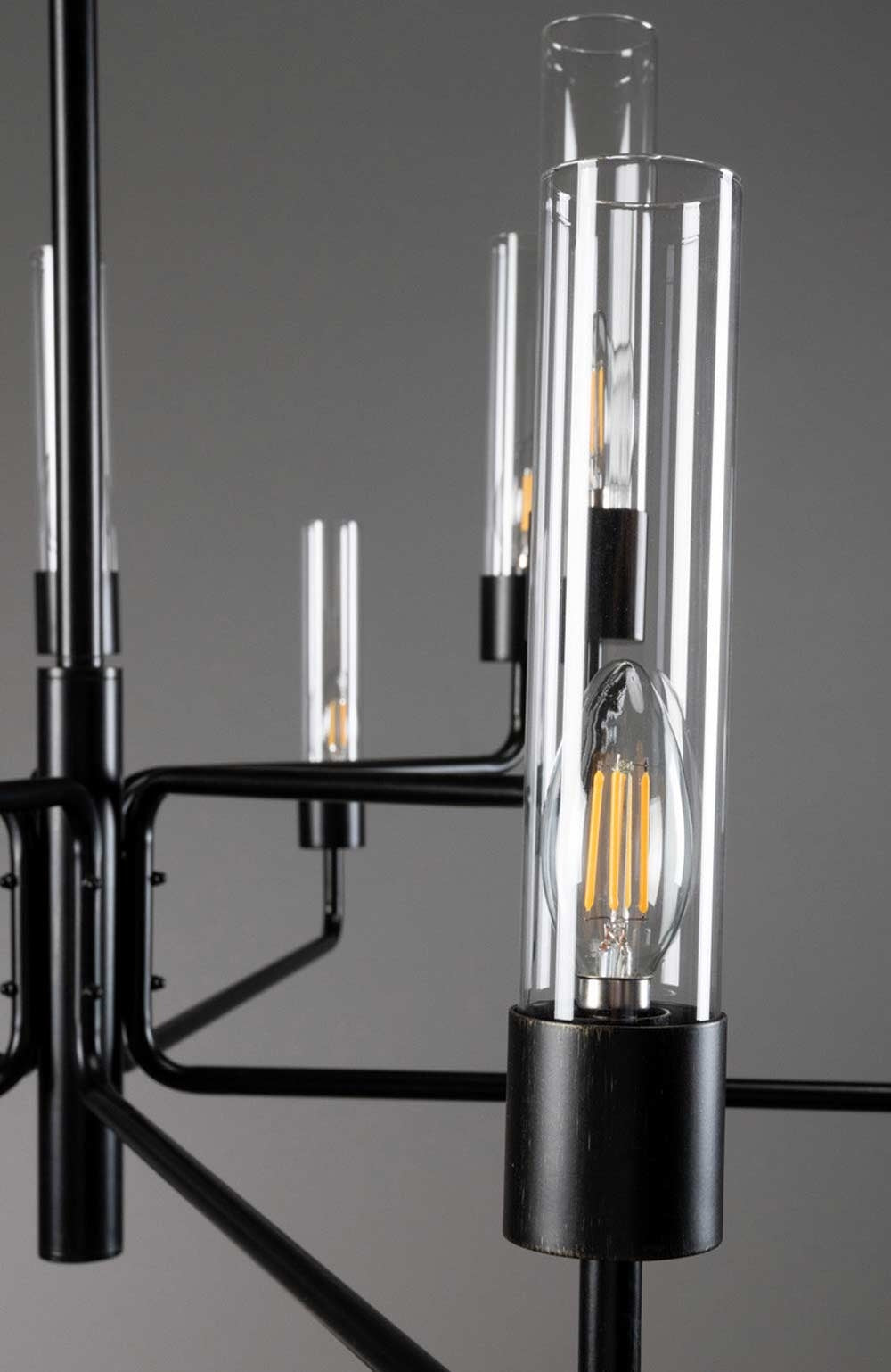 Madeline Black Chandelier - Ornate Home