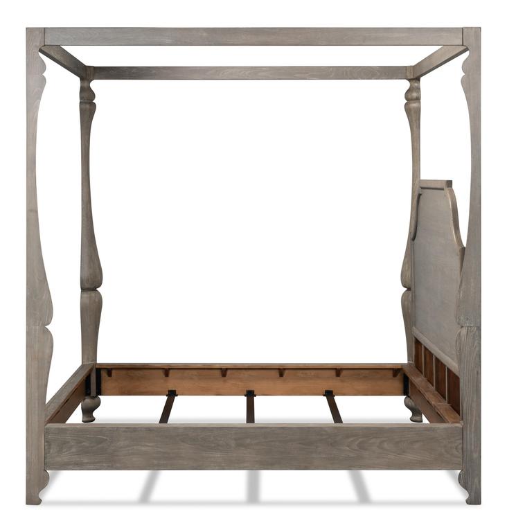 Madeline Grey Bungalow Bed King - Ornate Home