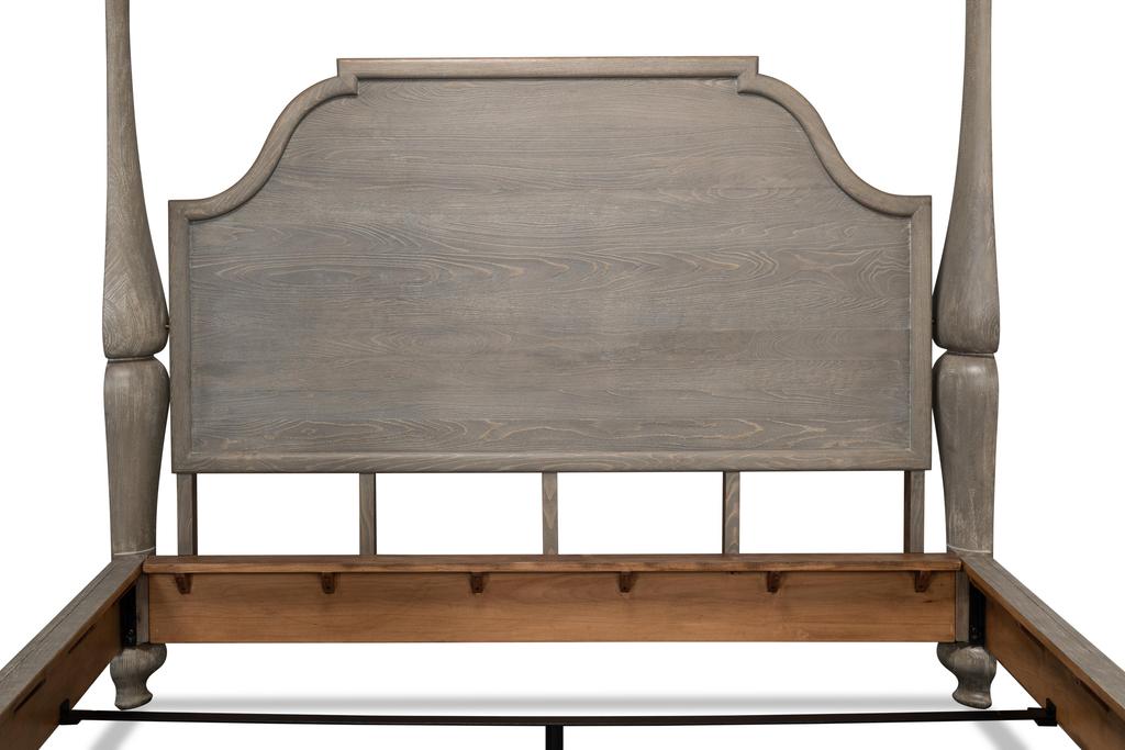 Madeline Grey Bungalow Bed King - Ornate Home