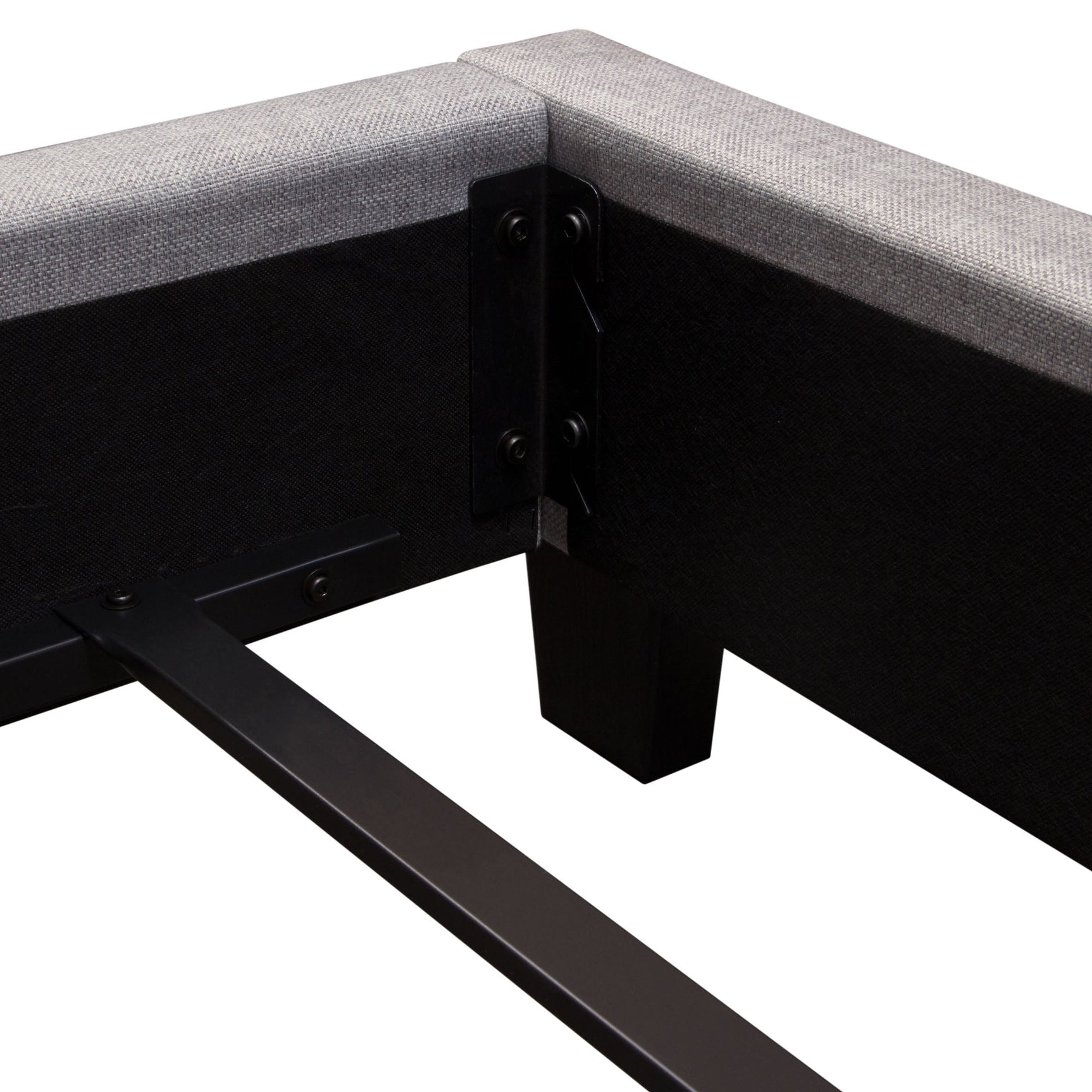 Madison Ave Light Grey Queen Bed - Ornate Home